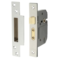 Yale M560 BS3621:2007 Bolt Through 5 Lever Sashlock - 76mm Case - 57mm Backset - Polished Chrome
