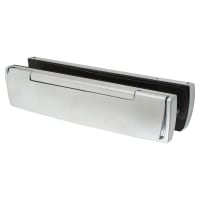 Arrone AR708A Letter Plate - 310 x 76mm - Satin Chrome