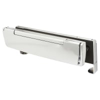 Arrone AR708HS TS008 Security Letter Plate - 310 x 21mm - Polished Chrome