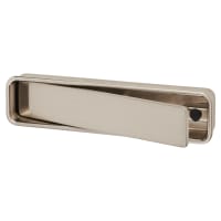 Altro Frome Rectangular Flush Cabinet Pull Handle - 99 x 24mm - Satin Nickel