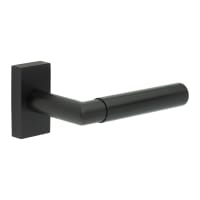 CRES by Frelan Black uPVC Multipoint Door Handles on Rectangular Rose - CR-102 Range