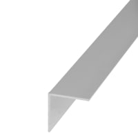 Rothley 1000mm Aluminium Angle - Equal Sided - 15 x 15 x 1mm - Anodised