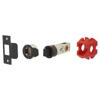 Jigtech Smartlatch Privacy Tubular Latch - 77mm Case - 57mm Backset - Matt Black
