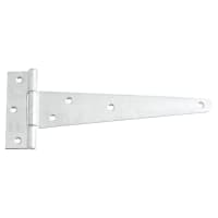 Heavy Duty Gate/Door Tee Hinge - 250 x 40mm - Galvanised - Pair