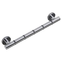 Croydex 32mm Grab 'n' Grip Non Slip Grab Rail - 485mm Length - Polished Chrome