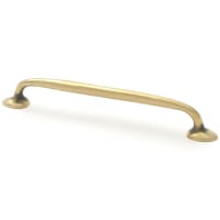 From The Anvil Moore 10mm D-Bar Cabinet Pull Handle - 160mm Centres - Aged Brass