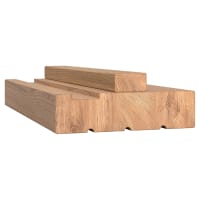 LPD Fire-Rated Hardwood Door Lining with Loose Stop - Unfinished - FD30 - 2130 x 95 x 32mm - Oak