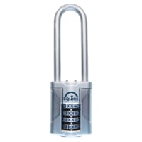 Squire VULCAN COMBI 40/2.5 Combination Long Shackle Padlock - 40mm Body - 63 x 17mm Shackle - Blue