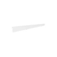 elfa Twin Slot Shelving System - Hanging Rail Shelf Bracket - 370mm Length - White