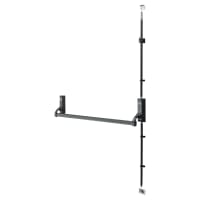 Arrone AR880 Single Door Panic Bolt - Timber/Metal Door - Matt Black