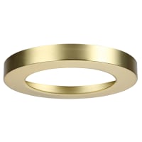 Forum Spa Tauri Magnetic Bezel for 6W Flush LED Bathroom Ceiling Light - Satin Brass