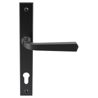 Mila Heritage Black uPVC Multipoint Door Handles - 92mm c/c - Heritage Range