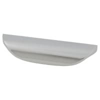 Touchpoint Kiss Cabinet Finger Pull Handle - 64mm Centres - Polished Chrome