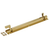 Altro Polished Brass Necked Barrel Bolt - 200 x 40mm