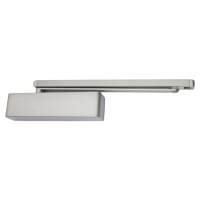 Briton 2320B.T.S.SES Cam Action Overhead Fire Door Closer - Size 2-4 - Pull Side Mount - Silver Softline Cover