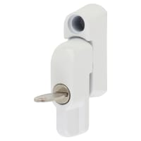 uPVC Locking Sash Jammer - White