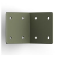 FenceMate Sleeper Angle Bracket - 85 x 80mm - Olive