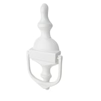 Fab & Fix Victorian Urn Door Knocker - White - 162 x 76mm