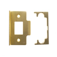Atlantic 13mm Rebate Kit to suit CE Tubular Latches - Satin Brass