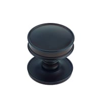 Burlington by Frelan Berkeley Round Cabinet Knob - 40mm Diameter - Dark Bronze