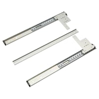 Klug Cabinet Pocket Pivot Drawer Slide - Type 1 - 450mm Length - 35kg - Zinc