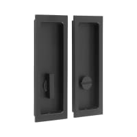 Burlington by Frelan Rectangular Flush Privacy Handle Set - 150mm - Black
