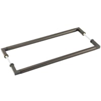 Burlington by Frelan Dark Bronze 20mm D-Bar Door Pull Handle - B2B - 425mm c/c - Westminster Range