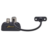 Jackloc Pro-Twist Push & Turn Cable Window Restrictor - Anthracite Grey