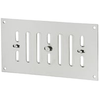Altro Hit & Miss Vent - 165 x 89mm - Satin Chrome