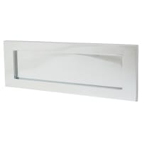 Carlisle Brass Victorian Letter Plate - 306 x 104mm - Polished Chrome