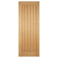 LPD Mexicano 5 Panel Pre-Finished Solid Internal Door - 1981 x 610 x 35mm - Oak