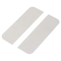 Interdens Intumescent Hinge Pads for FD30 & FD60 - Radius - 100 x 30 x 1mm - Pack of 6