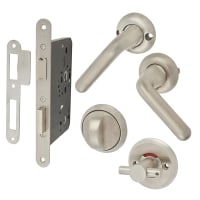 Eclipse Anti-Ligature First Entry Bathroom Doorset with Primary Override