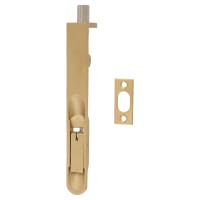 Jedo by Frelan Lever Action Flush Bolt - 150 x 20mm - Fire Rated - Radius - Satin Brass