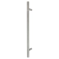 Hampstead Satin Stainless Steel 23mm Lines T-Bar Pull Handle - 450mm Centres
