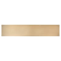 Altro Stainless Steel Kick Plate - 762 x 150 x 1.2mm - 8 Screw Holes - Antique Brass