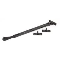 From The Anvil Avon Casement Window Stay - 12 Inch/300mm Length - Black