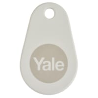 Yale Keyless Nightlatch Key Tag - White - Pack of 2 - P-YD-01-CON-RFIDT-WH