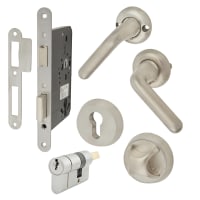 Eclipse Anti-Ligature First Entry for Staff Doors - 54mm Thick Doors