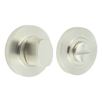 Burlington by Frelan Inner 3 Turn & Release with Plain Rose - 47mm Diameter - Satin Nickel