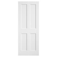 LPD Ashford 5 Panel Primed Hollow Internal Door - 2040 x 826 x 40mm - White