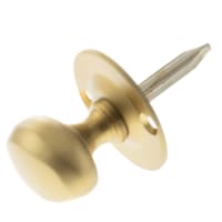 Atlantic Oval Spline Thumbturn Only - Satin Brass