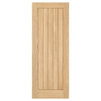 LPD Belize 5 Panel Pre-Finished Solid Internal FD30 Fire Door - 2040 x 626 x 44mm - Oak