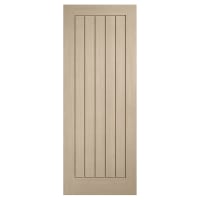 LPD Mexicano 5 Panel Pre-Finished Solid Internal Door - 1981 x 838 x 35mm - Blonde Oak