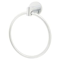 Hampstead Knurled Towel Ring - 180 x 65 x 57mm - Polished Stainless Steel