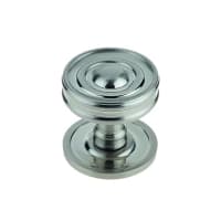 Burlington by Frelan Bloomsbury Round Cabinet Knob - 40mm Diameter - Satin Nickel