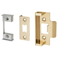 Altro 12.5mm Rebate Kit to suit Heavy Duty Tubular Latches - PVD Brass