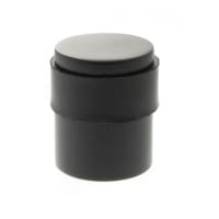 Atlantic Cylinder Floor Door Stop - 38.5 x 35mm - Matt Black