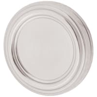 Jedo Covered Escutcheon - 42mm Diameter - Keyhole - Satin Nickel