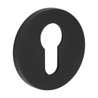 CRES by Frelan Escutcheon - 54mm Diameter - Euro - Black